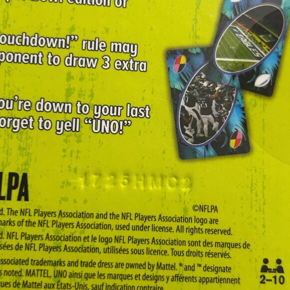 UNO Fandom Philadelphia Eagles Super Bowl LIX Champions NFL Card Game NIB - Picture 6 of 8